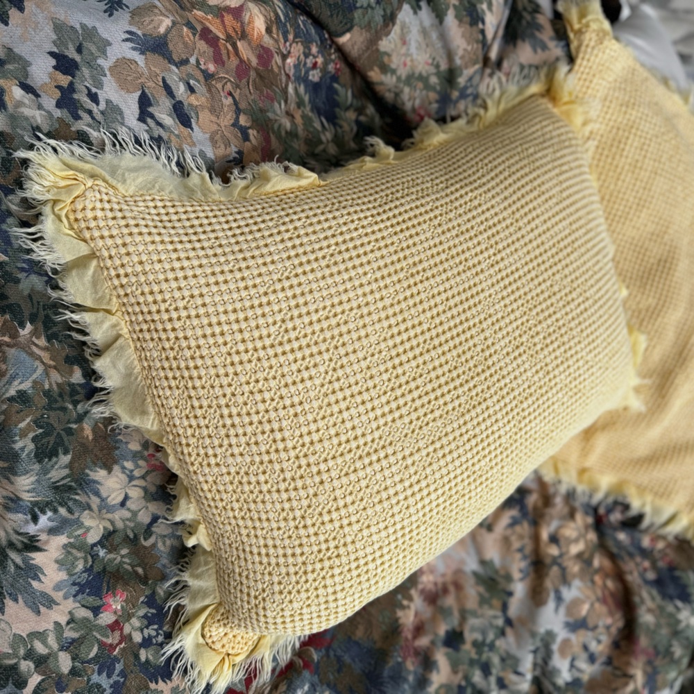 The Texture Collection 2/ cotton, waffle, pillow covers / standard size